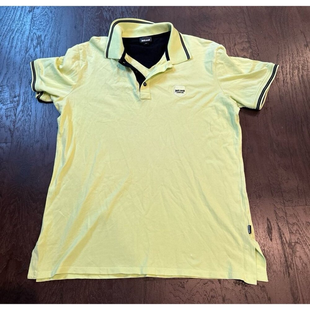 just cavalli‎ polo shirt lime green